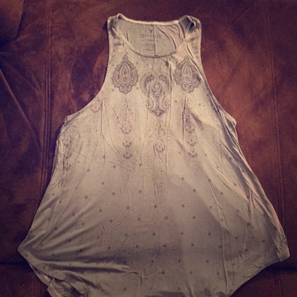 Blue tank
